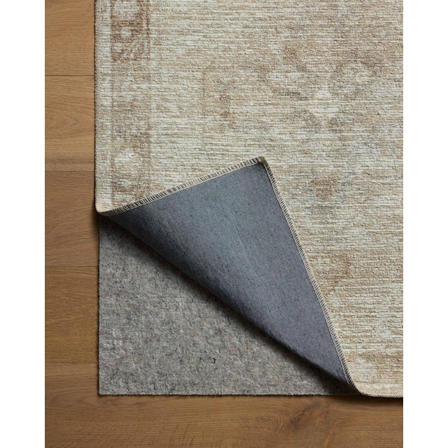 Amber Lewis x Loloi Cambria Mist / Natural 18" x 18" Sample For Sale In Dallas - Image 6 of 6