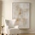 Delicate In Nature, This Hand Painted Canvas Layers Light Washes Of Neutral Colors That Will Lend An Airy And Expansive...