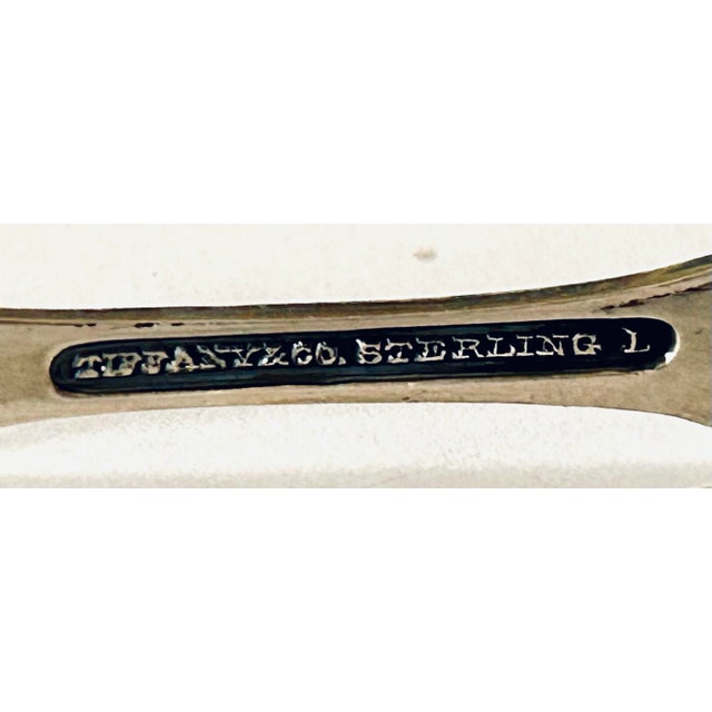 Tiffany Co. Sterling Silver Saccharine Box With Lid & Tongs For Sale - Image 10 of 10