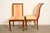 Baker Furniture Style Regency Carved Mahogany Dining Chairs, Pair For Sale - Image 11 of 14