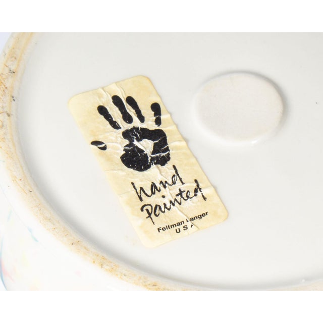 Ceramic Late 20th Century Feltman Langer Postmodern Hand-Painted Ceramic Tea Set For Sale - Image 7 of 10