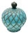 French Blue Opaline Covered Candy Dish For Sale