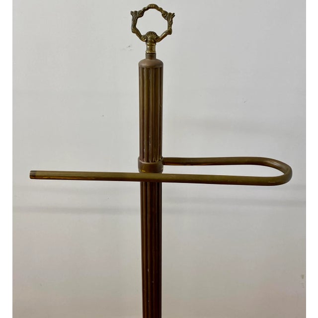 Early 20th Century Early 20th Century Brass Towel Holders - a Pair For Sale - Image 5 of 10