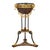 Regency Style Gilt and Faux Porphyry Iron Athenienne Jardinierre Plant Stand For Sale