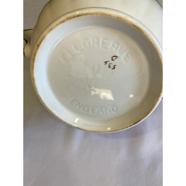1950s Ellgreave English Floral Tea Pot For Sale - Image 9 of 9