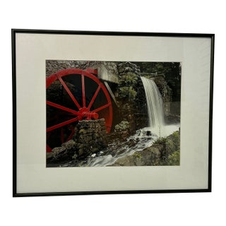 1990s Vintage Americana Colonial Time-Lapsed Photography, the Longfellow Grist Mill by Steve Wegernast For Sale