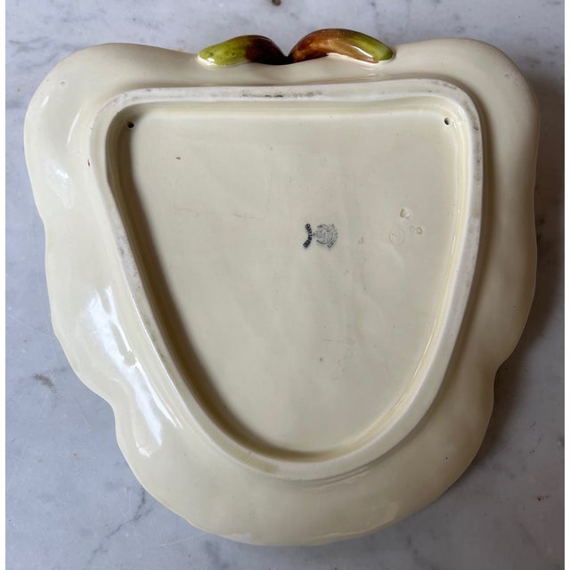 George Jones Majolica Strawberry Platter For Sale - Image 14 of 14