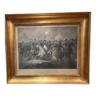 Mid 19th Century Napoleon Surrounded by His Marshalls and Generals For Sale