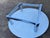Vintage Mid Century Modernist Chrome Glass Coffee Table Milo Baughman Style For Sale - Image 16 of 18