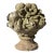Vintage Cast Stone Fruit Basket Garden Urn For Sale
