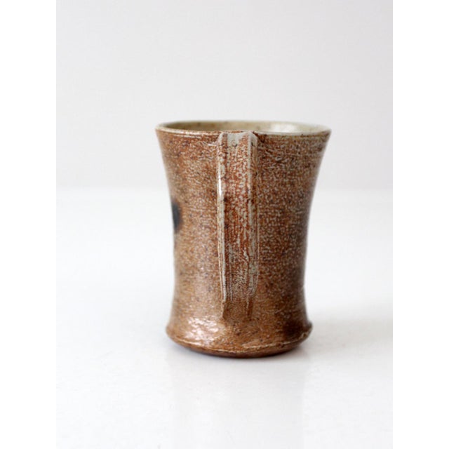 Ceramic Vintage Studio Pottery Mug For Sale - Image 7 of 10