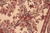 Shabby Chic Trellis 1990's Pak-Persian Ivory/Red Wool Rug - 6'0'' X 9'3'' For Sale - Image 4 of 9