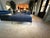 Ink Blue Roche Bobois Single-Arm Sofa in Slate Blue Polished Wool For Sale - Image 8 of 9