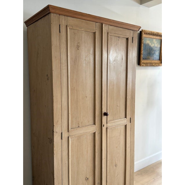 Antique English Pine Larder Cabinet For Sale In Denver - Image 6 of 8