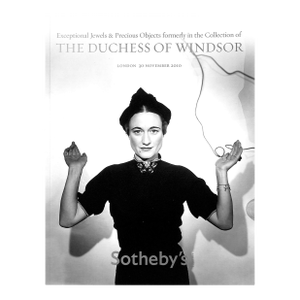 Exceptional Jewels & Precious Objects Formerly in the Collection of the Duchess of Windsor 2010 Sotheby's London