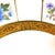 This is a lot of six white floral Rosenthal Dinner plate from Gimbles of New York. It has a gold encrusted band at the...
