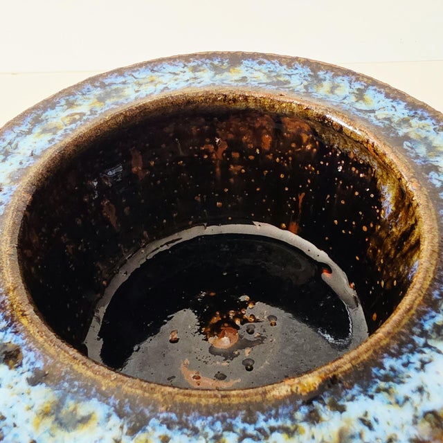 Ceramic Ceramic Bowl from Arne Mathias Ranslet, Denmark, 1960s For Sale - Image 7 of 16