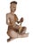 Large Vintage Buddha Monk Wooden Sculpture, 1970 For Sale - Image 11 of 18