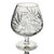 West German Hand Cut Lead Crystal Centerpiece Snifter Vase, 9", Late 20th Century For Sale In San Francisco - Image 6 of 10