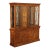 Henredon Charles X Burlwood China Display Cabinet For Sale