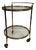 Mid-Century French Brass Drinks Bar Cart, 1960s For Sale