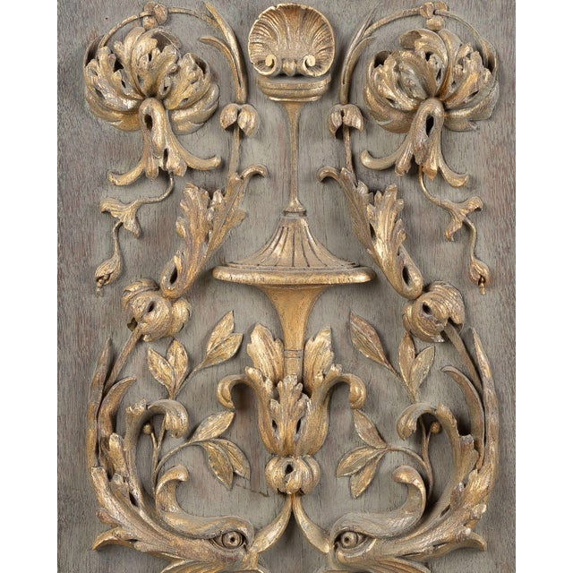 Set of Three 19th Century Carved Panels, St. Peter's Rome Provenance, Renaissance Revival For Sale In Nashville - Image 6 of 15
