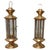 Vintage Etched Glass 6-Sided Candle Lanterns, 1970, Set of 2 For Sale - Image 9 of 9