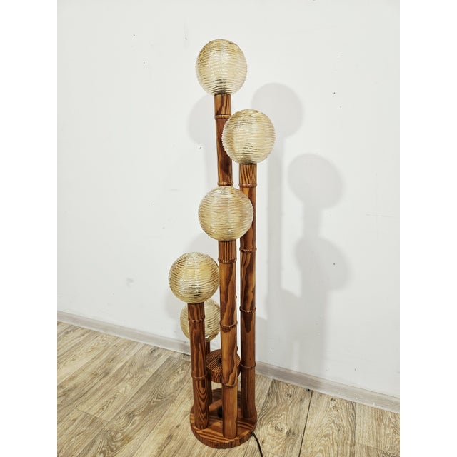Vintage Floor Lamp in Brass and Metal, 1960s For Sale - Image 15 of 18