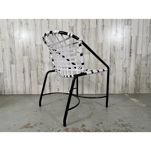 1950s Tadao Inouye for Brown Jordan Kantan Patio Table and Four Chairs, Attributed For Sale - Image 11 of 12