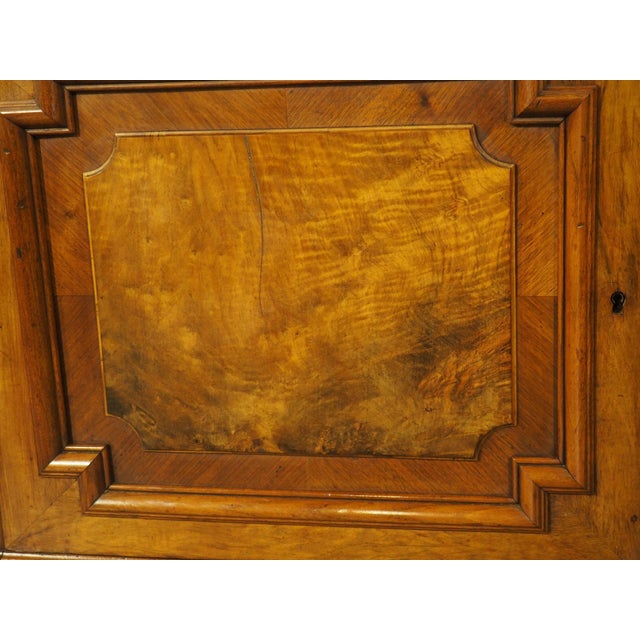Early 20th Century French Louis Philippe Style Walnut Bibliotheque Bookcase, Circa 1900s For Sale - Image 5 of 18