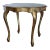 Italian Carved Gilded Florentine Side Table For Sale