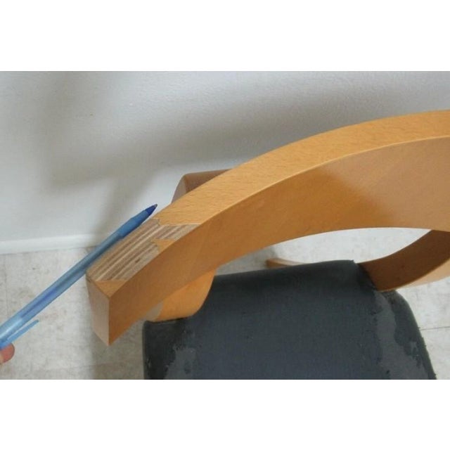 Industrial 1990s Michael Graves Design Prototype One of a Kind Jonery Side Chair for Markuse For Sale - Image 3 of 12