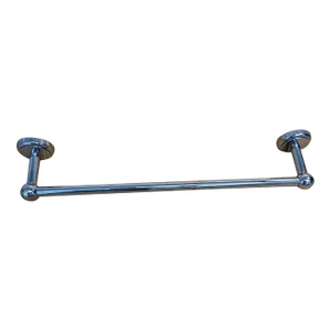 Polished Chrome Finish Single Towel Bar Holder by Kraft Hardware Ny