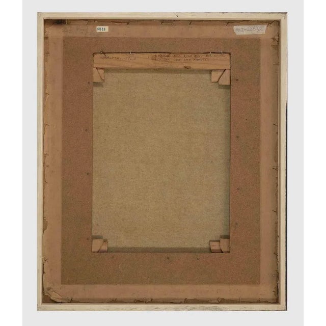 A Fresh Red Rose may be stuck into the Sash for Parties is an original contemporary artwork realized by Gene Charlton in...