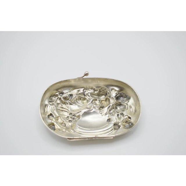 Late 19th Century Art Nouveau Silver Box For Sale - Image 9 of 12