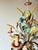 French Polychrome Floral and Wheat Tole 5-Light Chandelier, 1960s For Sale - Image 15 of 18