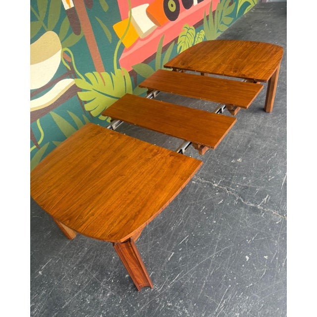 Mid Century Modern Tabago Brutalist Dining Table For Sale - Image 9 of 15