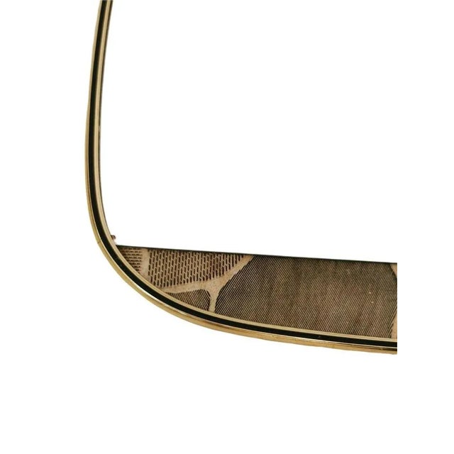 Mid-Century Asymmetric Mirror, 1960s For Sale - Image 9 of 11