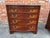 Early 21st Century Pair of Henkel Harris Chippendale Style Serpentine Top Bachelor Chest of Drawers For Sale - Image 5 of 15