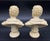 Traditional 1950’s Pair of Hand Carved and Signed Resin Busts of “Caracalla” For Sale - Image 3 of 8