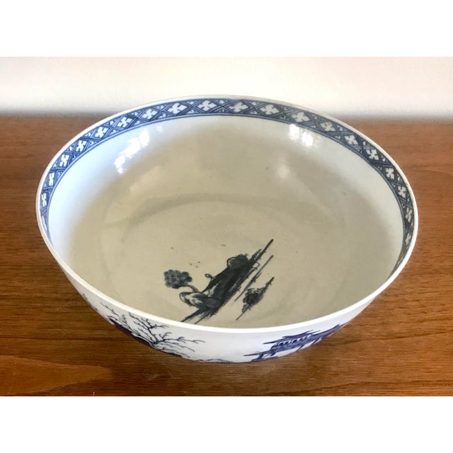 18th Century First Period Dr. Wall Worcester Porcelain Bowl For Sale In Palm Springs - Image 6 of 13