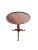 1940s Walnut Pie Crust Side Table Georgian Style Tripod Pedestal For Sale - Image 9 of 18