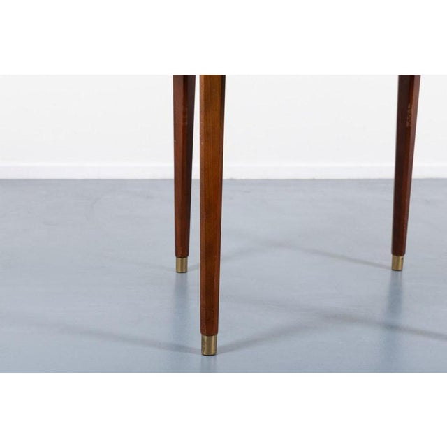 Wood Mid-Century Modern Swedish Dining Table and Chairs by Nils Jonsson for Hugo Troeds, Set of 5 For Sale - Image 7 of 18