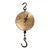 Mid-19th Century English Brass and Iron Hanging Trade Spring Balance Scale For Sale