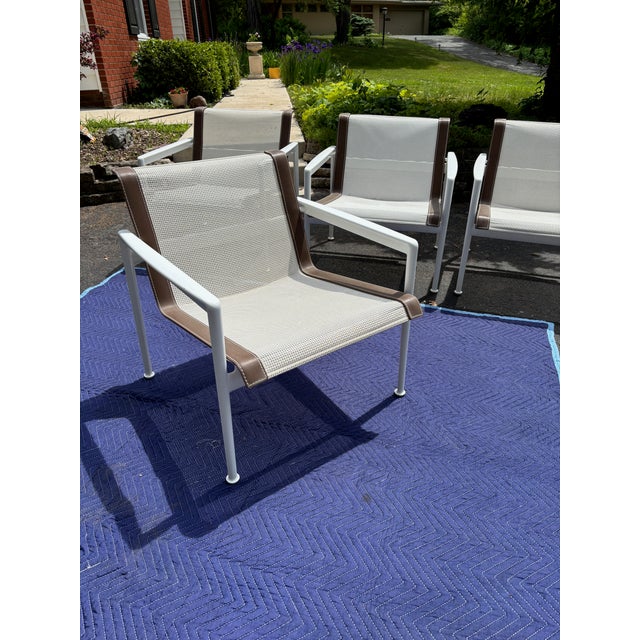 Knoll Richard Schultz 1966 Lounge Chairs With Arms by Knoll For Sale - Image 4 of 14