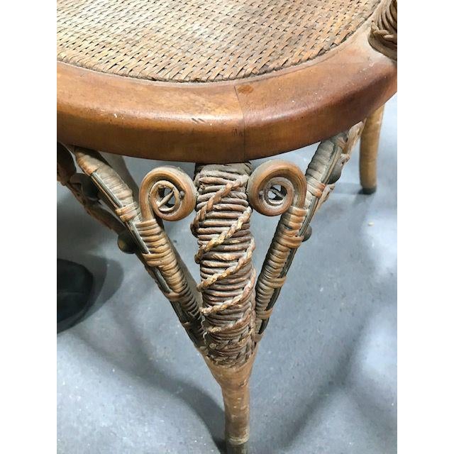 Antique Heywood Brothers Wakefield Mass Victorian Wicker Settee Chairish