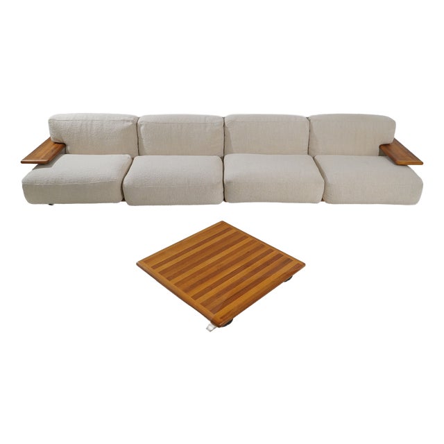 Pianura Modular Sofa by Mario Bellini for Cassina, 1970s, Set of 5 For Sale