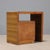 Brown Vintage Bedside Table in Exotic Woods Veneer, 1930s For Sale - Image 8 of 10