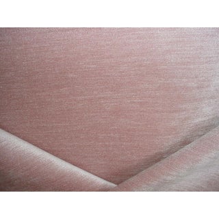 Osborne & Little F7220 Halton Dusty Mauve Chenille Upholstery Fabric - 1-3/4 Yards For Sale
