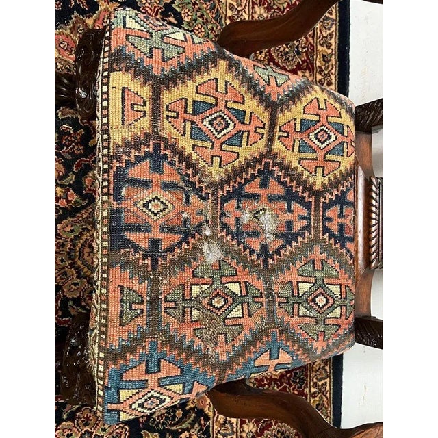 Early 19th Century George Iiii Irish Style Carved Eagle Mahogany Armchair For Sale - Image 11 of 13